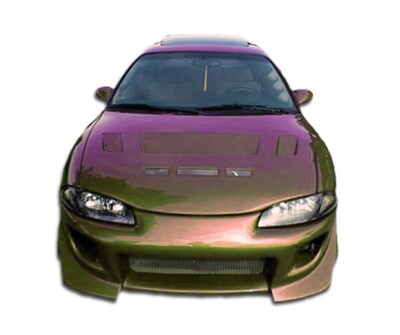 Front Body Kit Bumper 95-96三菱エクリプスボンバーデュラフレックスフロントボディキットバンパー!!! 101595 95- For 1995-1996 Eclipse Eagle Talon Duraflex Blits Body Kit - 4 Piece